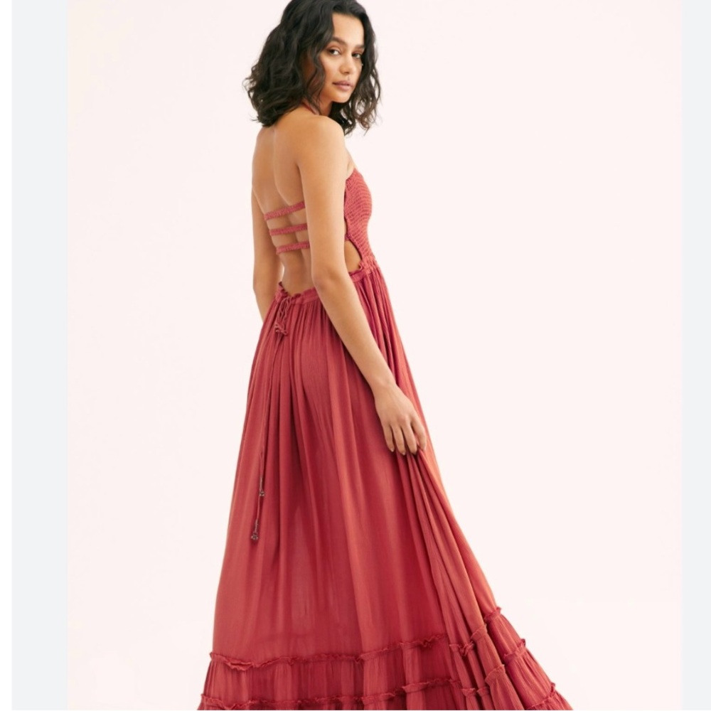 ‼️SOLD‼️ Free People Extratropical Maxi Dress